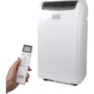 BLACK+DECKER 8,500 BTU Portable Air Conditioner with Remote Control, White