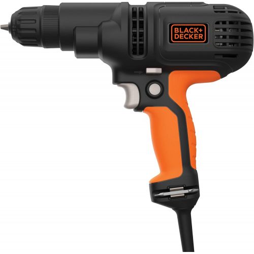  BLACK+DECKER 5.5 Amp Electric 3/8 in. Drill Kit (BDED200C)