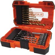 Black + Decker A7235-XJ, Screwdriving/Hex Drill Bits, 27pcs, Orange