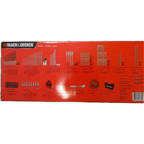  BLACK+DECKER 200pc Complete Power Drill Project Set