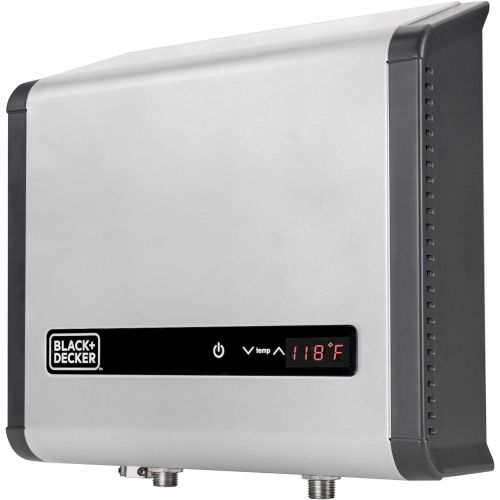  BLACK+DECKER Black and Decker 18 kW 3.7 GPM Electric Tankless Water Heater, Digital Self Modulating Hot Water Heater Electric