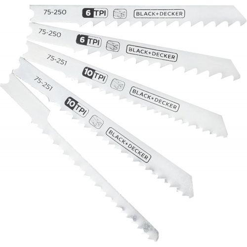  Black & Decker 75-530 Jig Saw Blades (5 Pack)