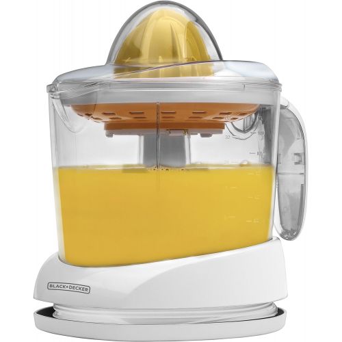  BLACK+DECKER 32oz Citrus Juicer, White, CJ625