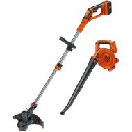 BLACK+DECKER 40V MAX* String Trimmer / Edger and Sweeper Combo (LCC140)