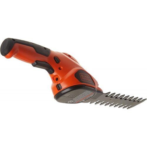  BLACK+DECKER Shrub Trimmer/Grass Shear Combo, Cordless, 3.6V (GSL35)