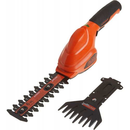  BLACK+DECKER Shrub Trimmer/Grass Shear Combo, Cordless, 3.6V (GSL35)