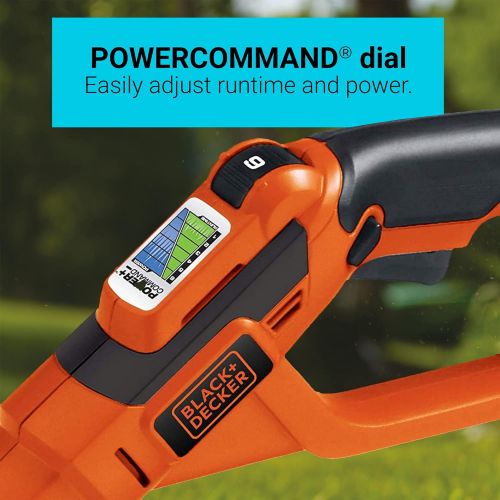  BLACK+DECKER 40V MAX* 13 in. 2in1 Cordless String Trimmer/Edger with POWERCOMMAND Kit (LST136)