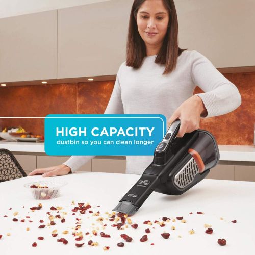  BLACK+DECKER dustbuster Handheld Vacuum, Cordless, AdvancedClean+ , Black (HHVK515J00FF)