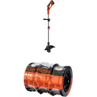 Black & Decker LST136W 40V Max Lithium String Trimmer and Replacement Spool 3-Pack Bundle