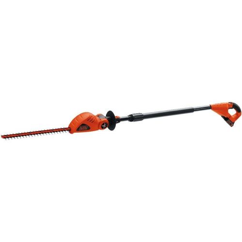  BLACK+DECKER 20V MAX Cordless Pole Hedge Trimmer, 18-Inch (LPHT120) & 20V MAX Lithium Battery (LBXR20)