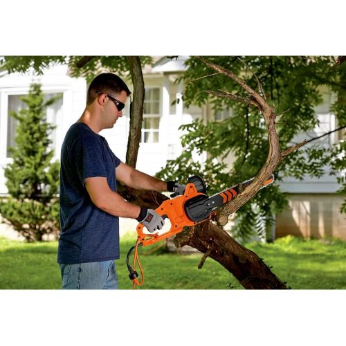  BLACK+DECKER BECS600 Chain Saw, Black/Orange