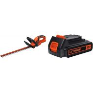 BLACK+DECKER 20V MAX Cordless Hedge Trimmer, 22-Inch, Tool Only (LHT2220B) & 20V MAX Lithium Battery (LBXR20)