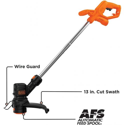  BLACK+DECKER String Trimmer, 13-Inch, 4 Amp (BEST935)