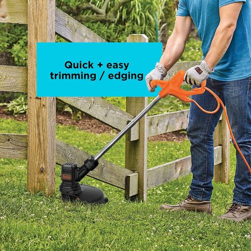  BLACK+DECKER String Trimmer, 13-Inch, 4 Amp (BEST935)