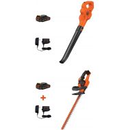 BLACK+DECKER LSW221 20V MAX Lithium Cordless Sweeper and hedge trimmer
