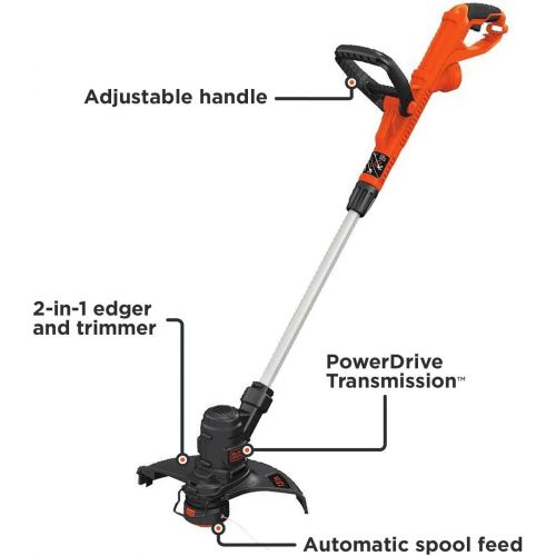  BLACK+DECKER String Trimmer / Edger, 13-Inch, 5-Amp (ST8600)