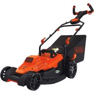 BLACK+DECKER Electric Lawn Mower, 12-Amp, 17-Inch, Corded (BEMW482ES)