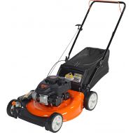 BLACK+DECKER 21-Inch 3-in-1 Gas Powered Push Lawn Mower with 140cc OHV Engine, Black and Orange