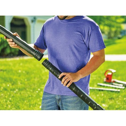  BLACK+DECKER Gutter Clean Attachment For Blower, Quick Connect (BZOBL50)