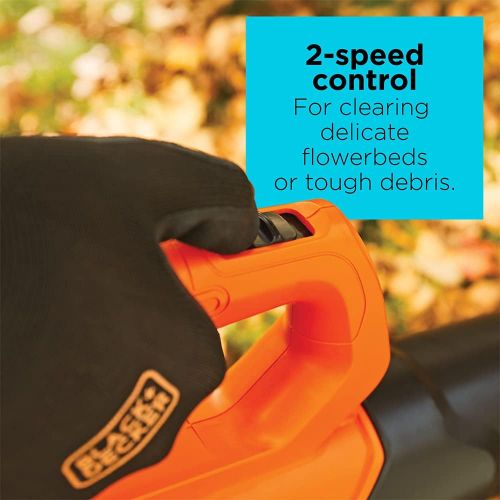  BLACK+DECKER 20V MAX Leaf Blower, Axial, 2.0-Ah (BCBL700D1)