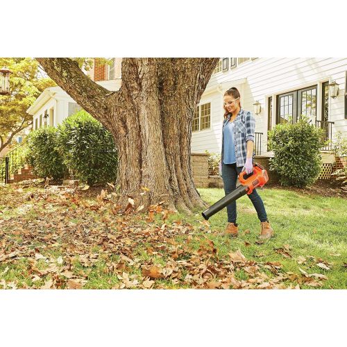  BLACK+DECKER 20V MAX Leaf Blower, Axial, 2.0-Ah (BCBL700D1)