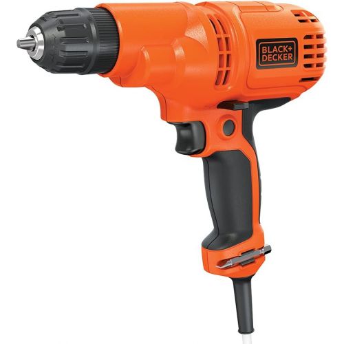  BLACK+DECKER Corded Drill, 5.5-Amp, 3/8-Inch (DR260C)