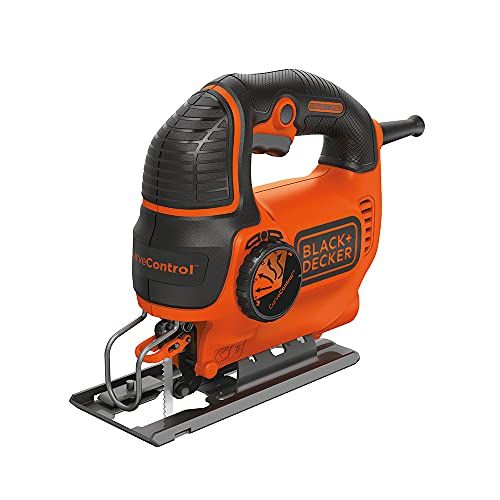  BLACK+DECKER Jig Saw, Smart Select, 5.0-Amp (BDEJS600C)