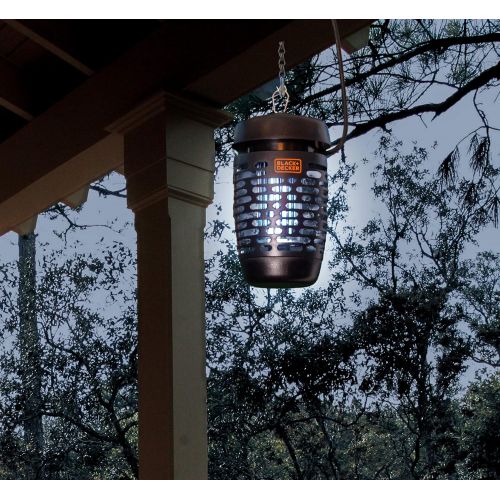  BLACK+DECKER Bug Zapper and Mosquito Repellent Fly Trap Pest Control for All Insects, Including Flies, Gnats Indoor & Outdoor