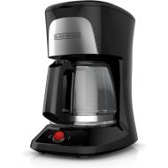 [아마존베스트]BLACK+DECKER 5-Cup Coffeemaker with Duralife Glass Carafe, Black, CM0555B