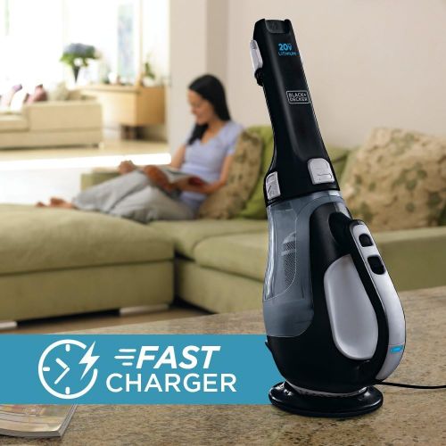  [아마존베스트]BLACK+DECKER dustbuster Handheld Vacuum, Cordless, Black (BDH2000L)