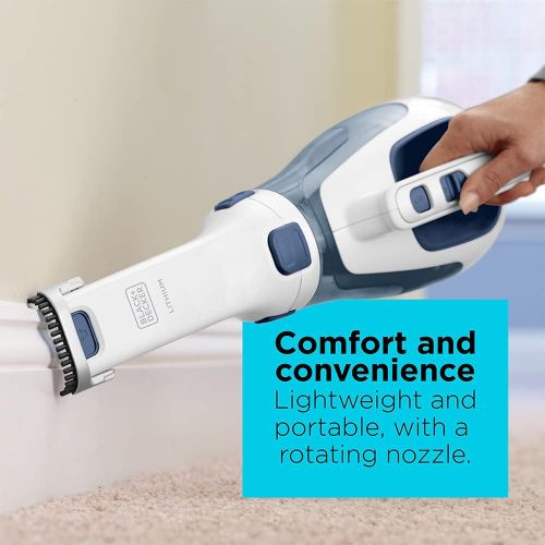  [아마존베스트]BLACK+DECKER Dustbuster Handheld Vacuum, Cordless, Ink Blue (HHVI325JR22)