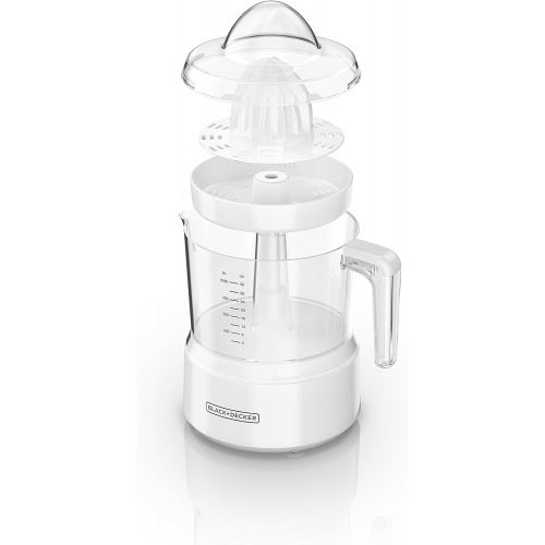  [아마존베스트]BLACK+DECKER 32oz Citrus Juicer, White, CJ650W,Small