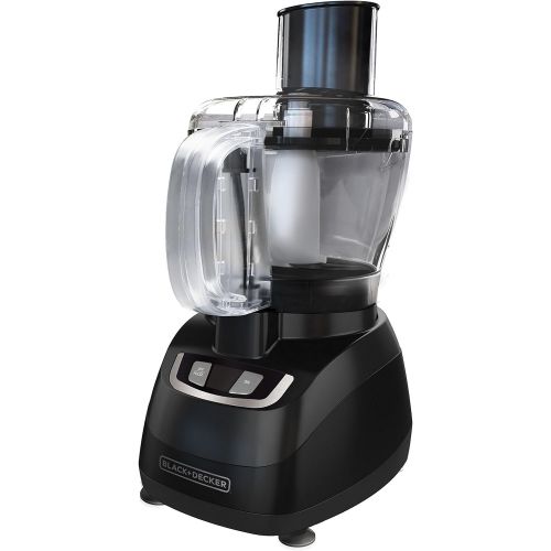  BLACK+DECKER 8-Cup Food Processor, Black, FP1600B