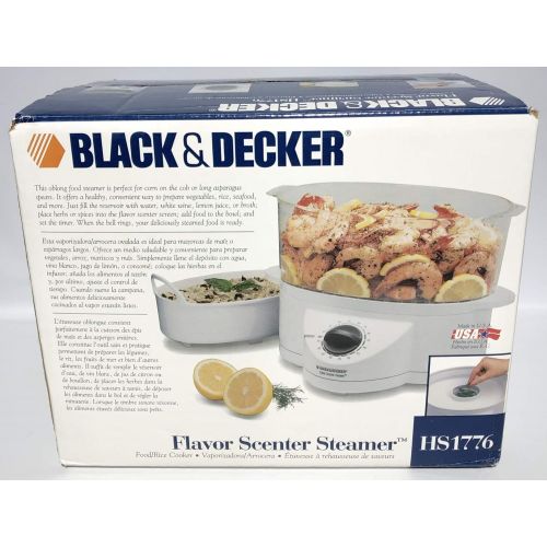  Black & Decker Flavor Scenter Steamer Hs1776