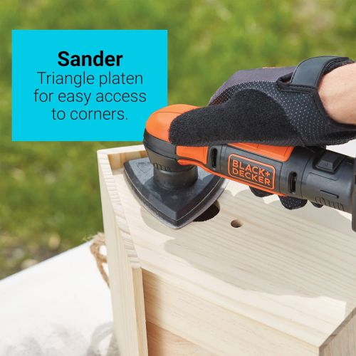  [아마존베스트]BLACK+DECKER GoPAK Cordless Drill Combo Kit, 4 Tool (BDCK502C1)