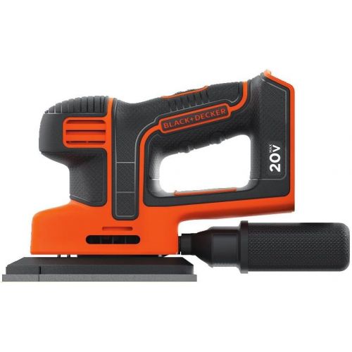  [아마존베스트]BLACK+DECKER 20V MAX Mouse Sander with Lithium Battery & Charger (BDCMS20B & LBXR20CK)