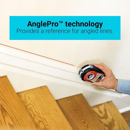  [아마존베스트]BLACK+DECKER Line Laser, Auto-Leveling With AnglePro (BDL170)