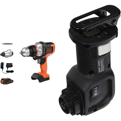  BLACK+DECKER 20V MAX Matrix Cordless Drill Combo Kit, 2-Tool with Reciprocating Saw Accessory (BDCDMT120IA & BDCMTRS)