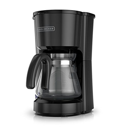  [아마존베스트]BLACK+DECKER 5-Cup Coffeemaker, Black, CM0700BZ