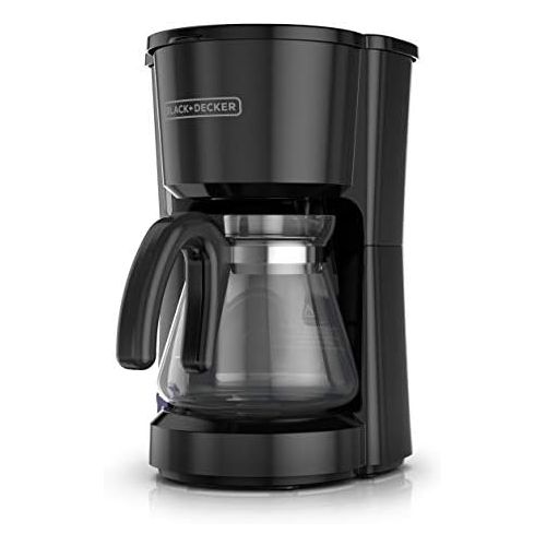  [아마존베스트]BLACK+DECKER CM0700B 5-Cup Coffee Maker, Compact Design