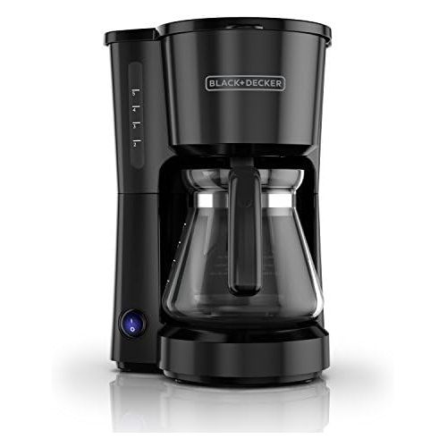  [아마존베스트]BLACK+DECKER CM0700B 5-Cup Coffee Maker, Compact Design