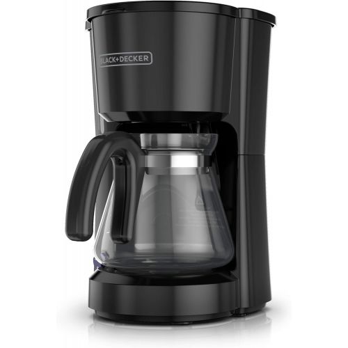  [아마존베스트]BLACK+DECKER CM0700B 5-Cup Coffee Maker, Compact Design