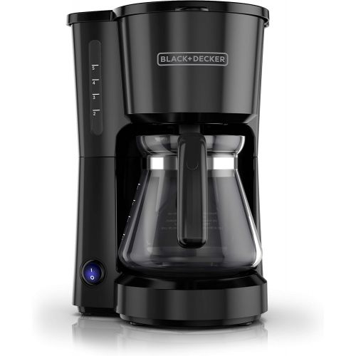  [아마존베스트]BLACK+DECKER CM0700B 5-Cup Coffee Maker, Compact Design