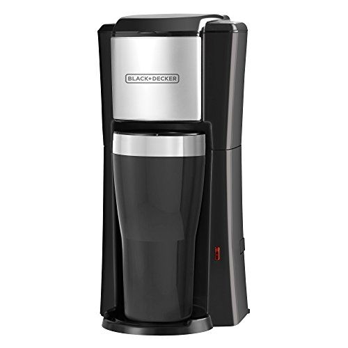  [아마존베스트]BLACK+DECKER Single Serve Coffeemaker, Black, CM618