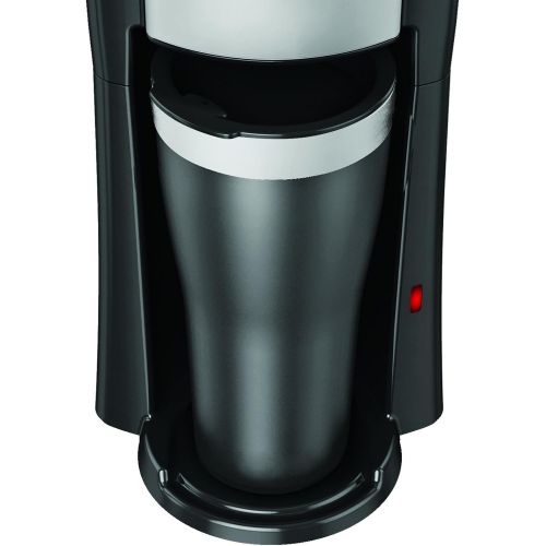  [아마존베스트]BLACK+DECKER Single Serve Coffeemaker, Black, CM618