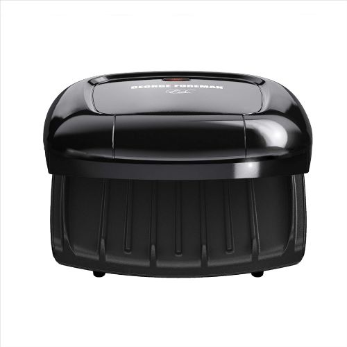  [아마존베스트]BLACK+DECKER George Foreman GR0040B 2-Serving Classic Plate Grill, Black