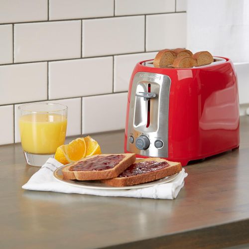  [아마존베스트]BLACK+DECKER 2-Slice Toaster, Red, TR1278RM