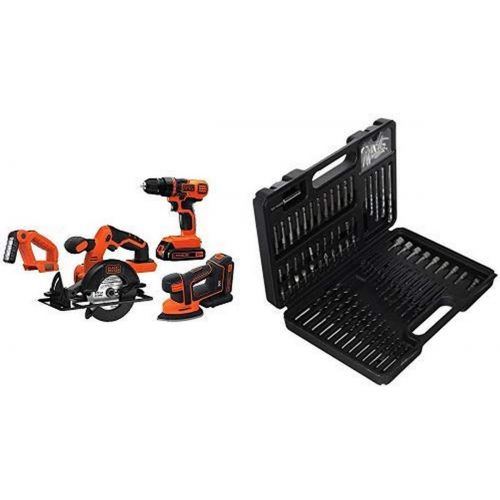  Black & Decker 20V MAX Lithiuim Ion 4 Tool Combo Kit