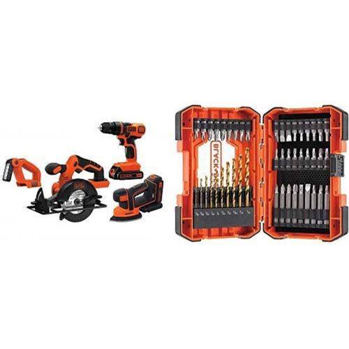  Black & Decker 20V MAX Lithiuim Ion 4 Tool Combo Kit