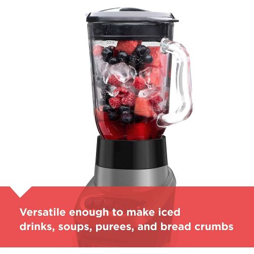  BLACK+DECKER BLACK + DECKER PowerCrush Multi-Function Blender 700 watts with Quadpro blades